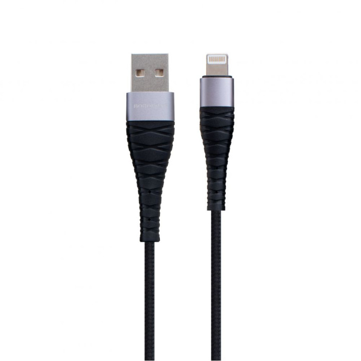 Data-кабель USB Borofone BX32 Munificent Lightning 2.4A 1m, White