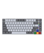 Бездротова ігрова клавіатура Fantech MAXFIT AIR83 MK915 з ARGB - підсвіткою, Gray