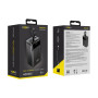 Внешний аккумулятор Power Bank YOKI MaxCap YK-PMC4061 USB QC3.0 / Type-C PD65W with cable 40000mAh, Black