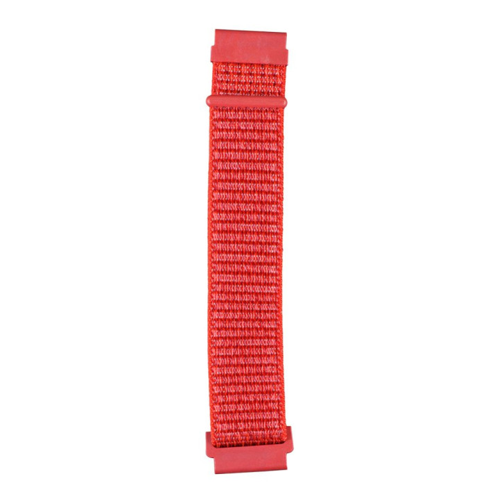 Универсальный ремешок Nylon strips для Samsung / Amazfit / Huawei 20mm, Red