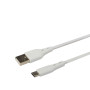 Data-кабель USB Borofone BX48 Type-C 3A 1m, White