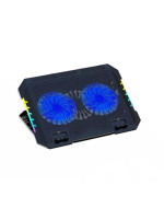 Підставка для ноутбука Givecool S900 17" c RGB-підсвічуванням, Black