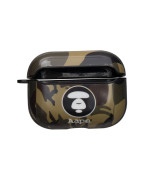 Чехол-футляр для наушников Apple Airpods Pro Glossy Brand, Aape Green
