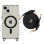 Чохол TPU+PC LanyardCase with MagSafe для iPhone 13 / 14 titanium grey