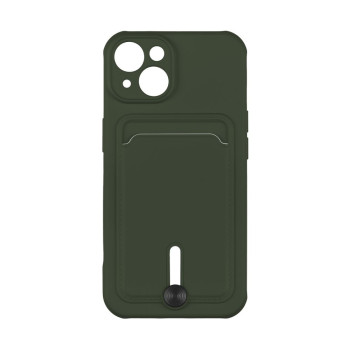 Чехол накладка TPU Colorfull Pocket Card для Apple iPhone 13