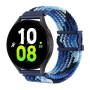 Ремешок Nylon 22mm Elastic Adjustment для Samsung / Amazfit / Huawei, Colorful Blue