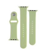 Ремінець Silicone Two-Piece для Apple Watch 42 / 44mm, 61, Avocado green