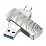 USB Flash Drive Borofone BUD3 USB3.0 Type C 16GB, Steel