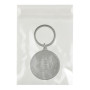 Брелок Bitcoin для ключів, Silver