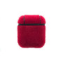 Футляр для навушників AirPods 1/2 Wool, Red