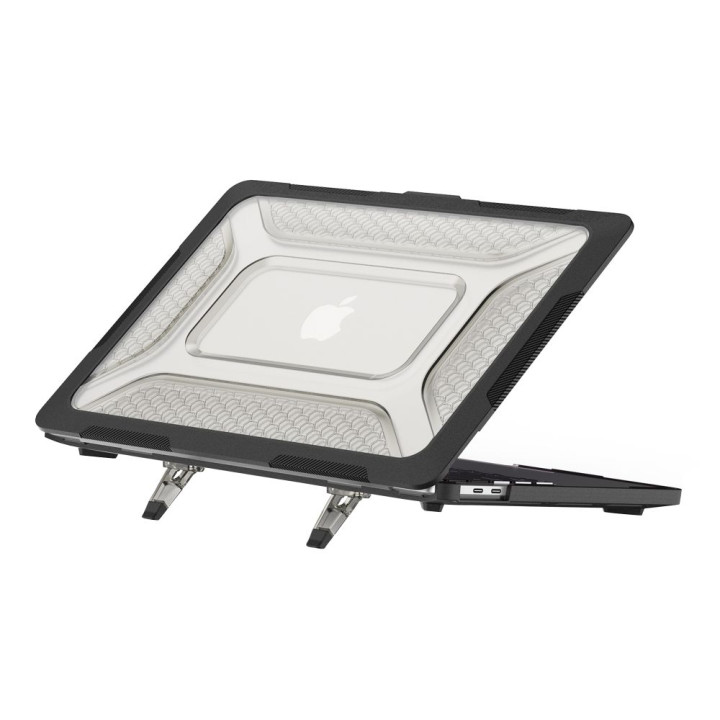 Накладка для ноутбука TPU - PC Hex Shield для MacBook Pro 14" 2024 / 2023 / 2021