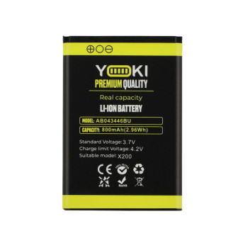 Акумулятор Yoki AB463446BU для Samsung X200 800mAh