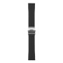 Универсальный ремешок Silicone + Metal lock для Samsung / Amazfit / Huawei 20mm, Black