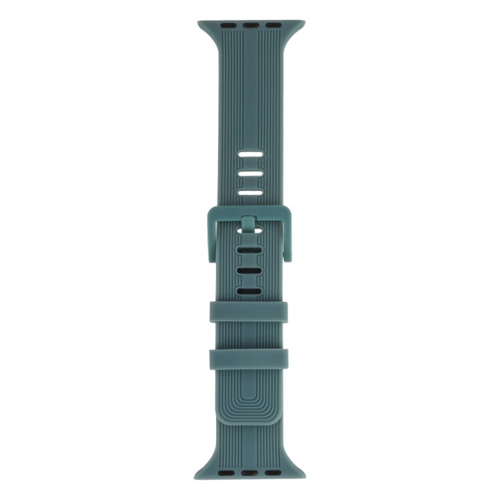 Ремешок Silicone Shine для Apple Watch 42/44/45/49 mm, Dark Green