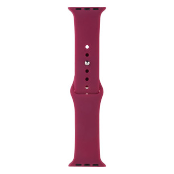 Ремінець Silicone One-Piece Size-S для Apple Watch 38 / 40mm, 63, Garnet