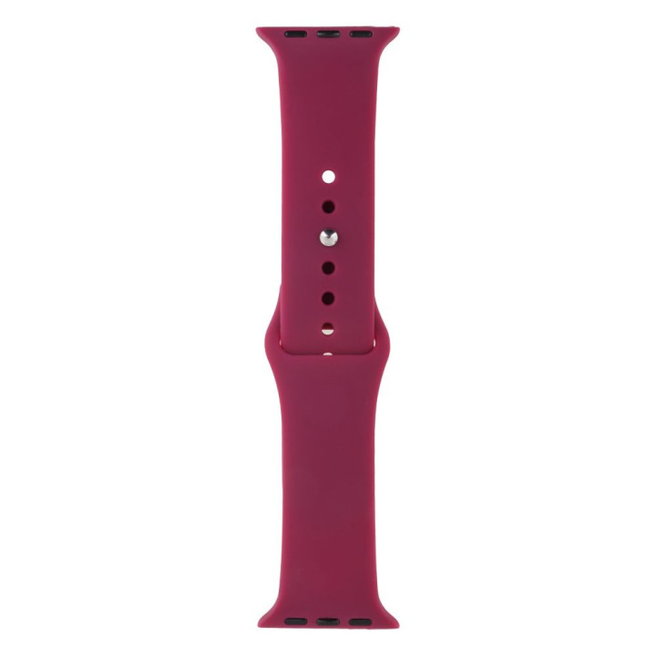 Ремешок Silicone One-Piece Size-S для Apple Watch 38 / 40mm, 63, Garnet