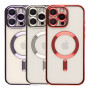 Чехол - накладка TPU Metallic Full Camera with Magsafe для iPhone 16 Pro