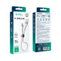 USB Data-кабель Ridea RC-XS51 X-Silicone 3A MicroUSB 0.25m, White