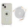 Чохол TPU+PC LanyardCase with MagSafe для iPhone 13 / 14 titanium grey