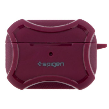 Чехол TPU Spigen DuraPro Flex with Hook для Airpods 3, Bordo