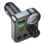 Автомобильный FM-модулятор Hoco E86 Type-C PD30W / USB QC3.0 18W, Black