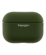 Чохол TPU Spigen Leather Armor для Airpods Pro 3, Pitch Green