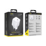 Сетевое зарядное устройство Yoki YK-GaN25NCB NanoGaN Type-C QC3.0 PD25W, White