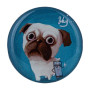 Держатель для телефона PopSocket Circle, Pug 08 Black