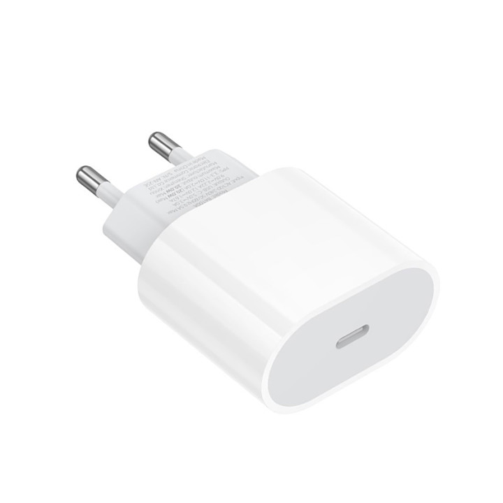 Мережевий зарядний пристрій Borofone BA100A Type-C PD20W / QC3.0, White