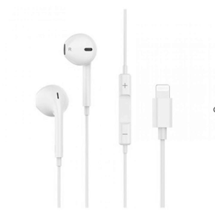 Проводные наушники-гарнитура Celebrat G17 Llightning, White