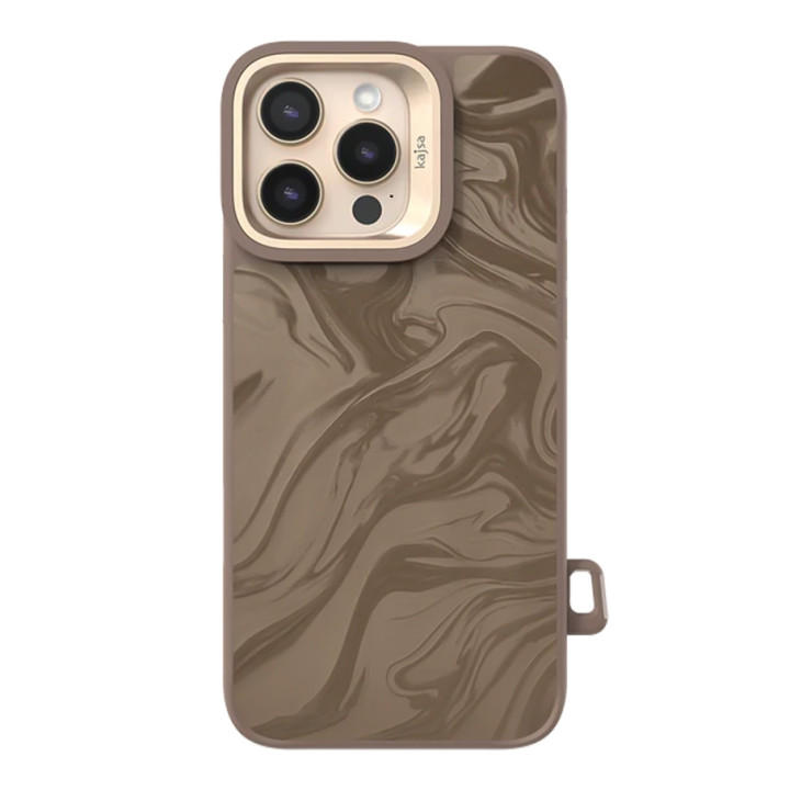 Чехол Kajsa Glamorous Collection Fluid Art with MagSafe для iPhone 16 Pro