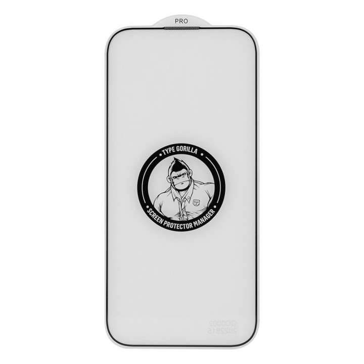 Защитное Стекло Type Gorilla 0.33мм 2.5D HD Anti-Glare NPT9 для Apple iPhone 14 Pro Max, Black