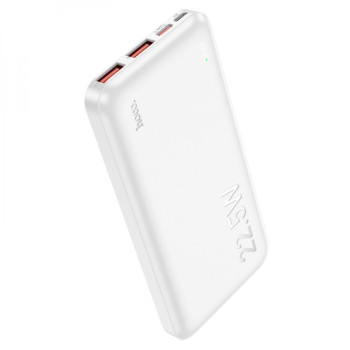 Портативна батарея Power Bank Hoco J101 Astute 22.5W 10000 mAh, White
