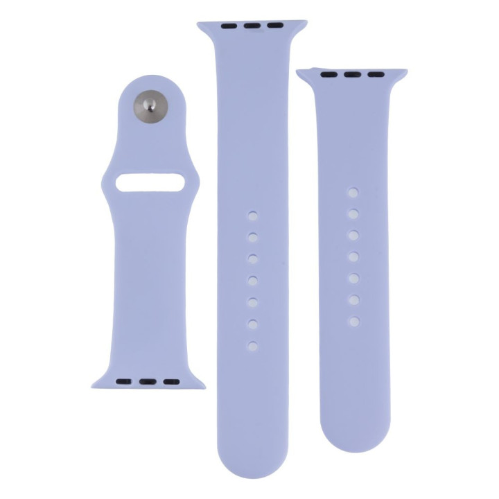 Ремешок Silicone Two-Piece для Apple Watch 42 / 44mm, 39, Elegant purple