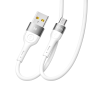 USB Data-кабель Ridea RC-XS51 X-Silicone 3A MicroUSB 1.2m, White