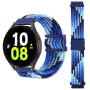 Ремешок Nylon 22mm Elastic Adjustment для Samsung / Amazfit / Huawei, Colorful Blue