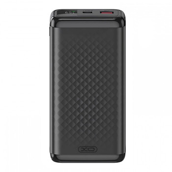 Внешний аккумулятор Power Bank XO PB309 Type-C / USB 22.5W Digital Fast Charger 20000mAh, Black