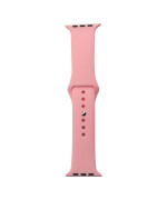 Ремінець Silicone One-Piece Size-S для Apple Watch 42/44mm, 06, Light Pink