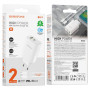 Сетевое Зарядное Устройство Borofone BN10 Sunlight PD65W / QC3.0 Type-C to Type-C, White