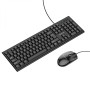Проводная клавиатура и мышь Borofone BG6 1.5 m 1200DPI, White