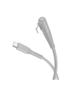 USB кабель Borofone BX105 Corriente PD27W 3A Type-C to Lightning 1m, Grey
