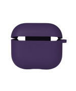 Чехол Silicone Case with microfibra для Airpods 3, Purple