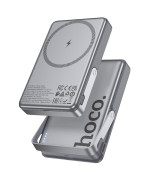 Зовнішній акумулятор Power Bank Hoco Q36A Sunlight PD20W magnetic suction / 10000mAh, Gray