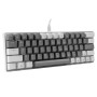 Проводная игровая клавиатура TWolf T60 Blue Switch, Grey-White