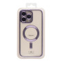 Чехол - накладка TPU Metallic Full Camera with Magsafe для iPhone 16 Pro Max