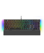 Игровая USB клавиатура FANTECH MAXPOWER II MK894 Speed Grey Switch с RGB подсветкой, Black