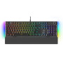 Игровая USB клавиатура FANTECH MAXPOWER II MK894 Speed Grey Switch с RGB подсветкой, Black