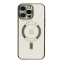 Чехол - накладка TPU Metallic Full Camera with Magsafe для iPhone 16 Pro Max