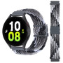 Ремешок Nylon 22mm Elastic Adjustment для Samsung / Amazfit / Huawei, Colorful Grey