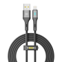 Data - кабель YOKI LED YK-LE17 USB to Lightning 12W 2m, Black